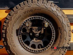 Ford Bronco Light Upgrade - Spare Tire Carrier Pod Mount - M12x1.5 Lug Nuts